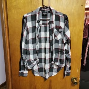 Harley Davidson button up shirt